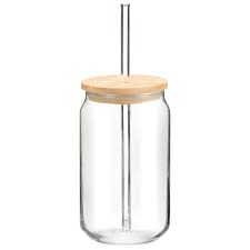Glass Tumbler Pink Book and Pumpkin - Cosy Autumn Drinkware