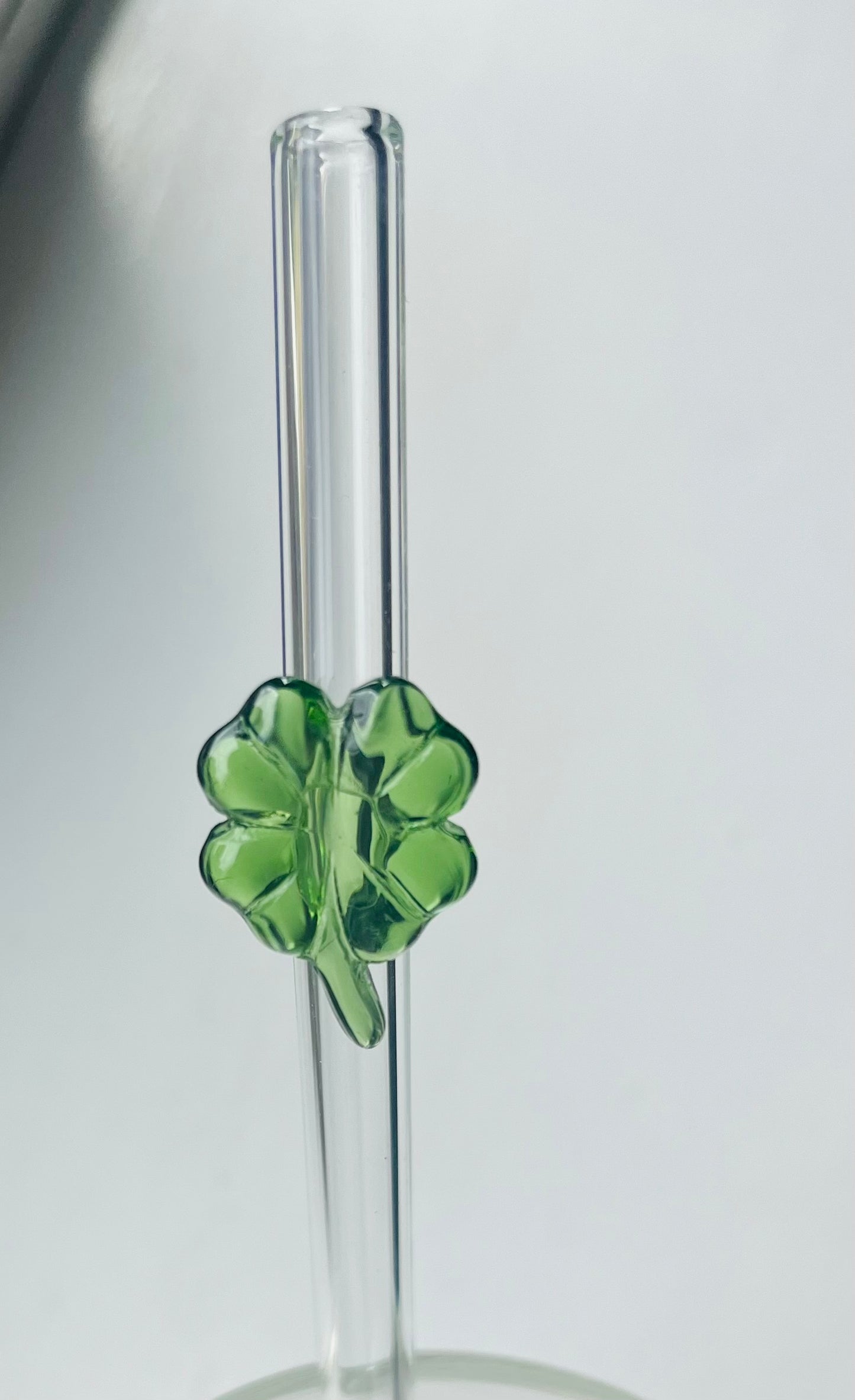 Clover Glass Straw - Eco-Friendly Reusable Straw