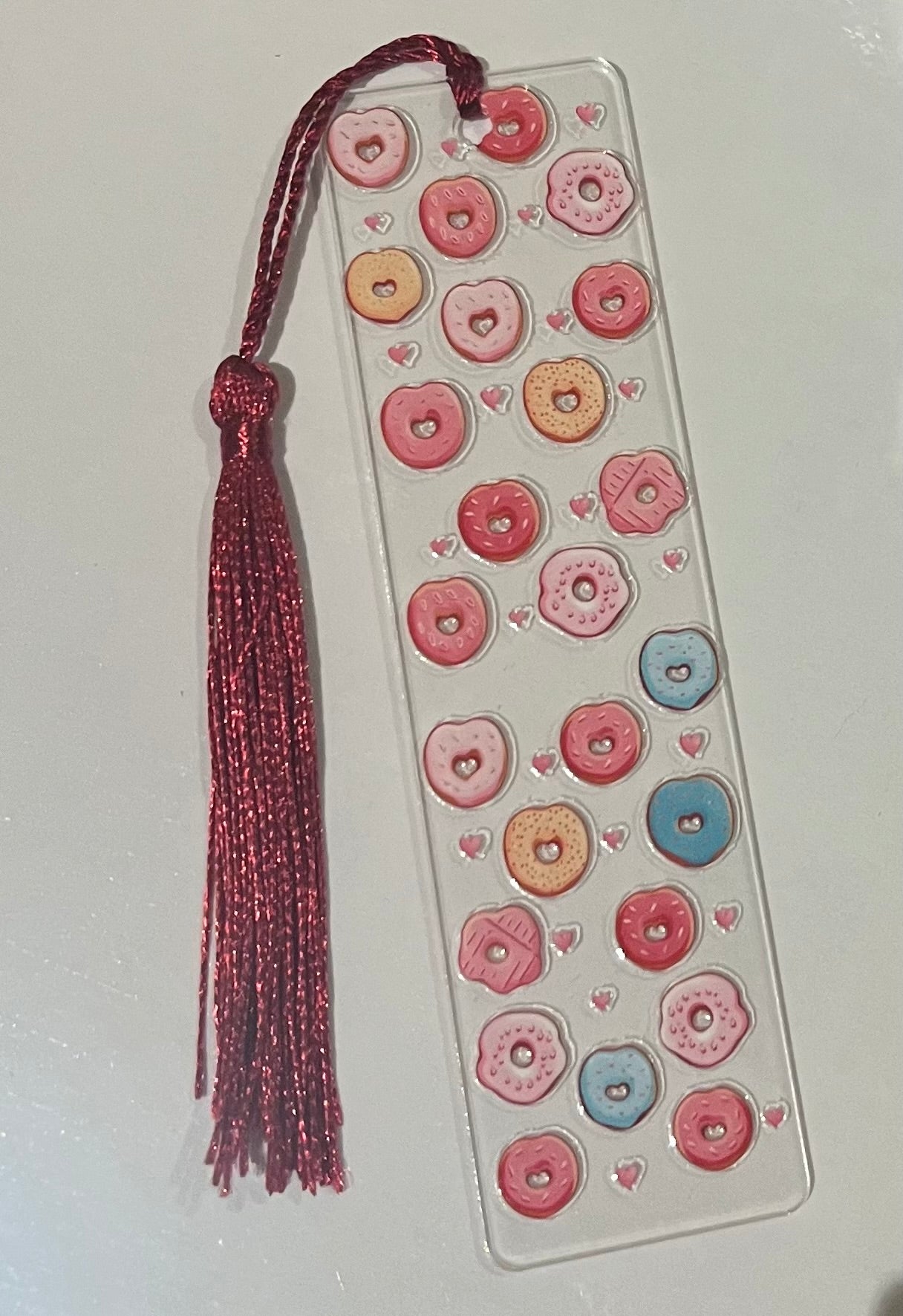 Doughnut 🍩 - Handmade Bookmark with Tassel