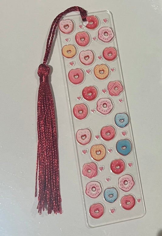 Doughnut 🍩 - Handmade Bookmark with Tassel